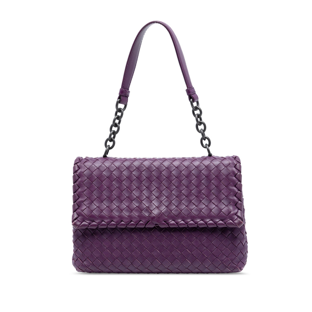 Small Nappa Intrecciato Olimpia Shoulder Bag