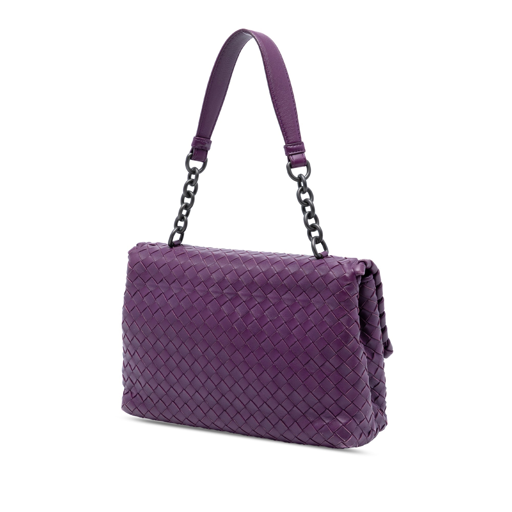 Small Nappa Intrecciato Olimpia Shoulder Bag