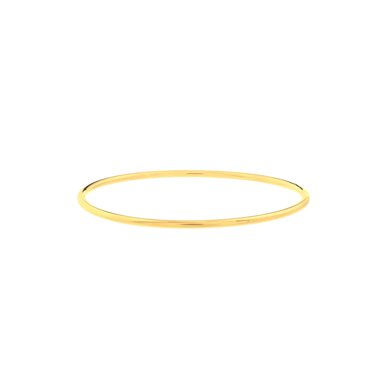 Slip-On Polished Tube Bangle