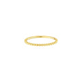 Beaded Single Row Ring