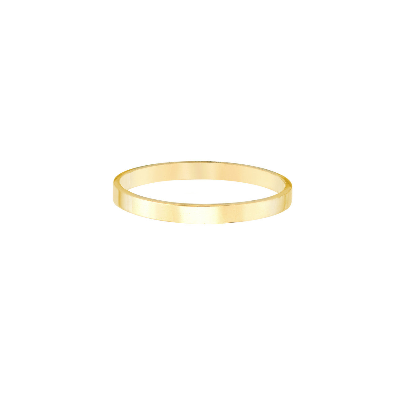 2mm High Polished Band