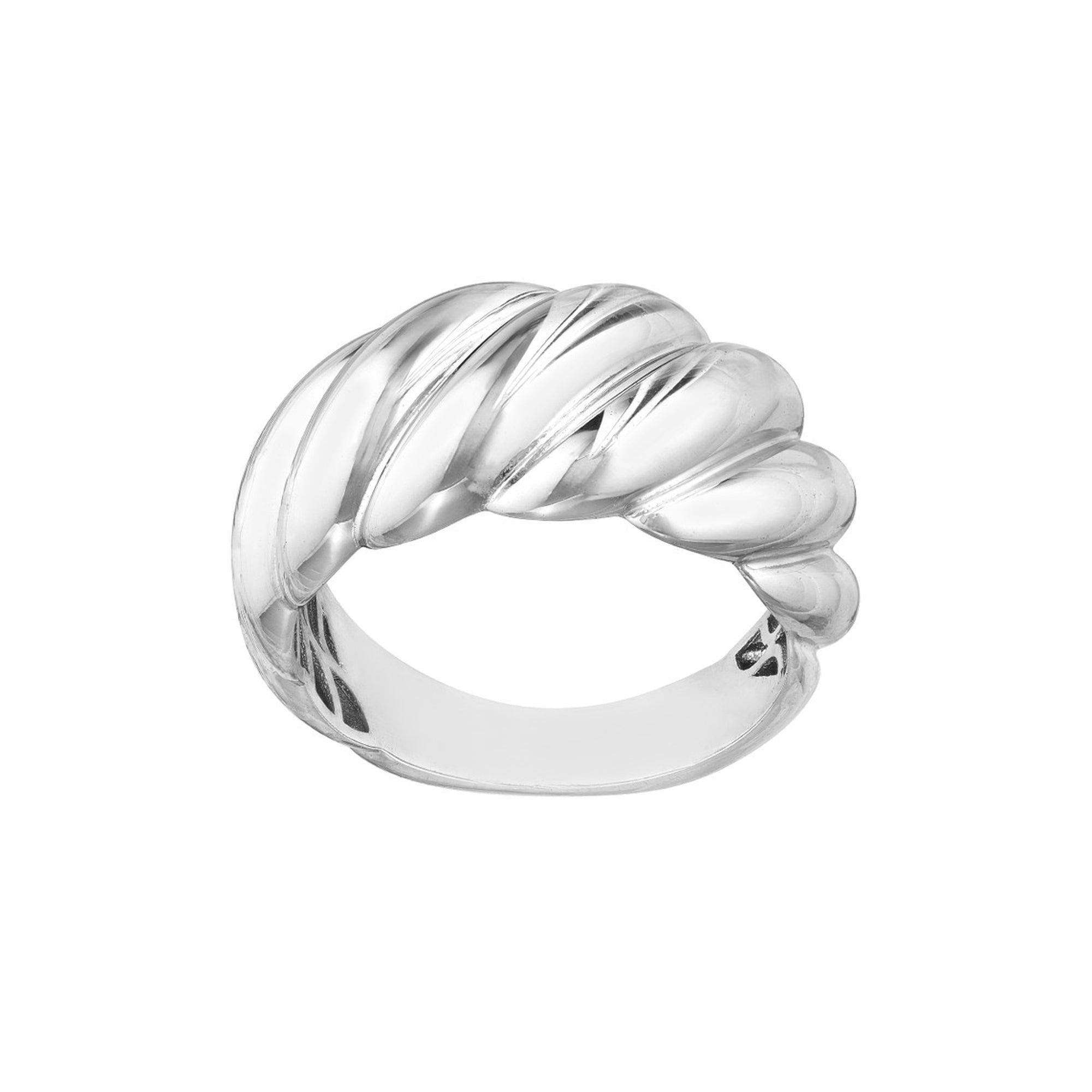 Fluted Dome Ring