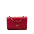 Quilted Caviar Reissue 2.55 Wallet On Chain