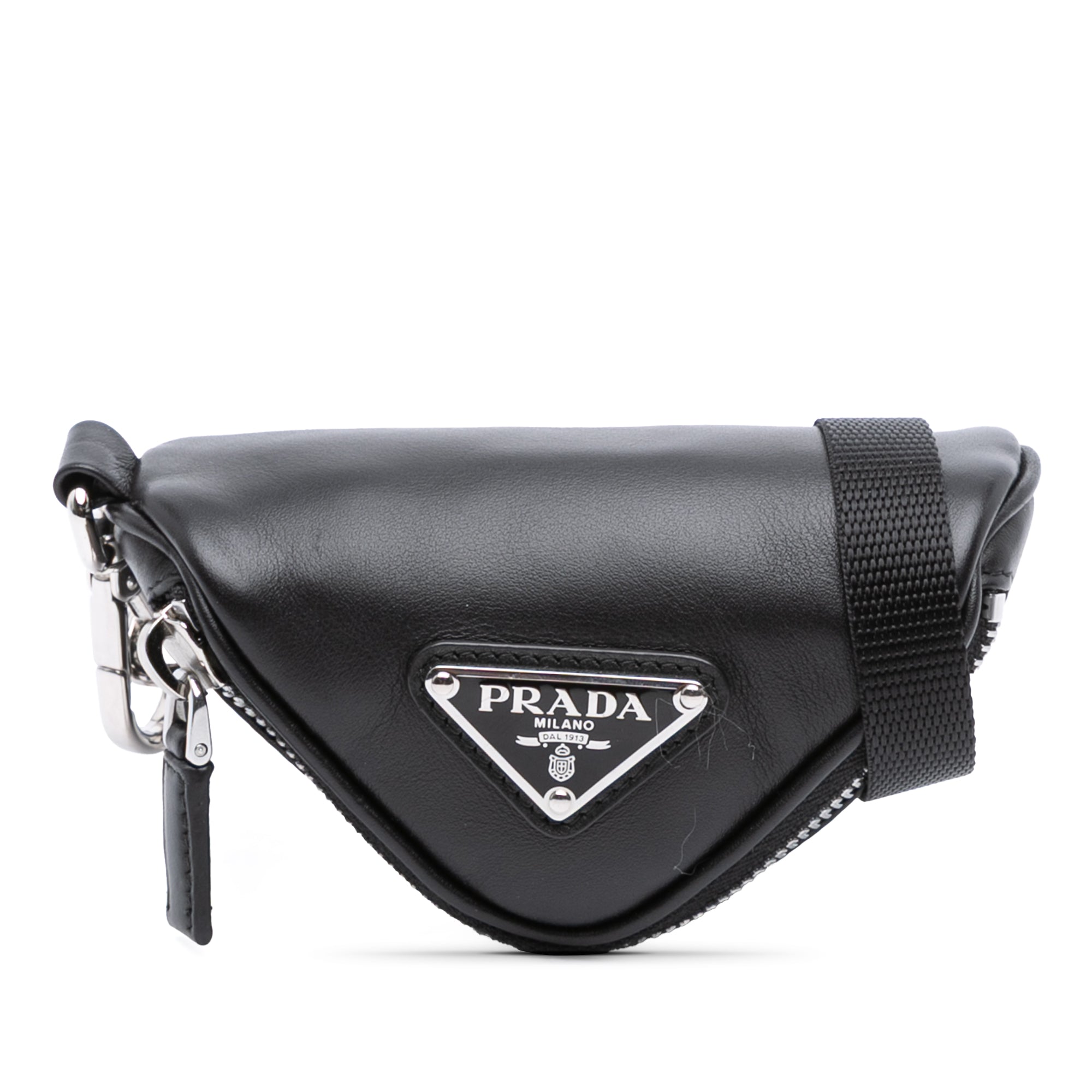 Mini Soft Nappa Triangle Pouch