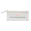 Canvas Zipper Rectangular Tile Bag By The Mahjong House