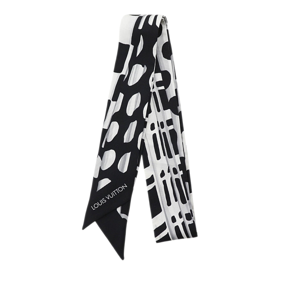 Printed Bandeau Silk Scarf