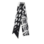 Printed Bandeau Silk Scarf