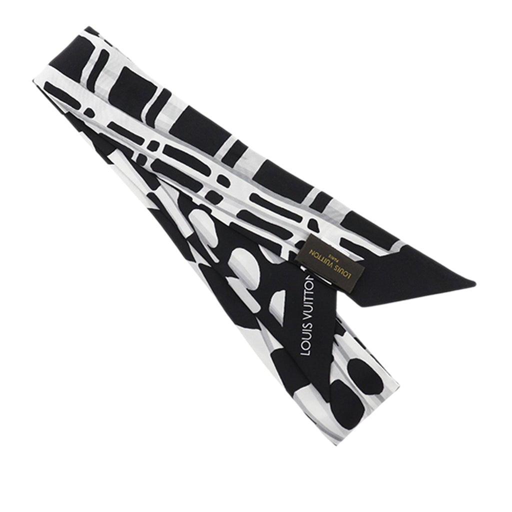 Printed Bandeau Silk Scarf
