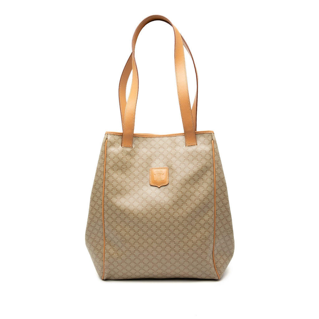 Macadam Coated Canvas Tote
