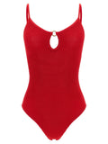 Hunza G Toni Swimsuit — Red