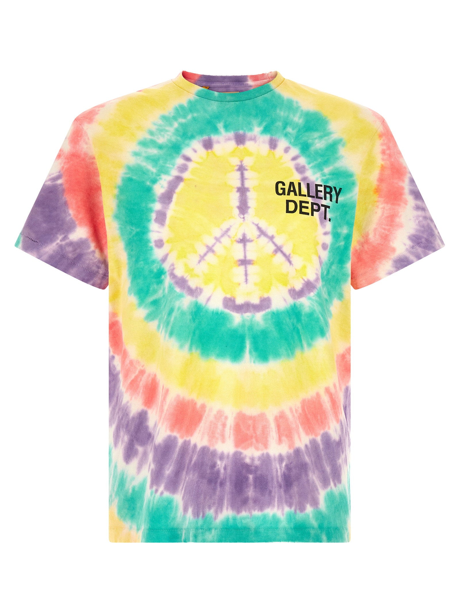 Gallery Dept. Peace Tie-Dye Print T-Shirt — Multicolor