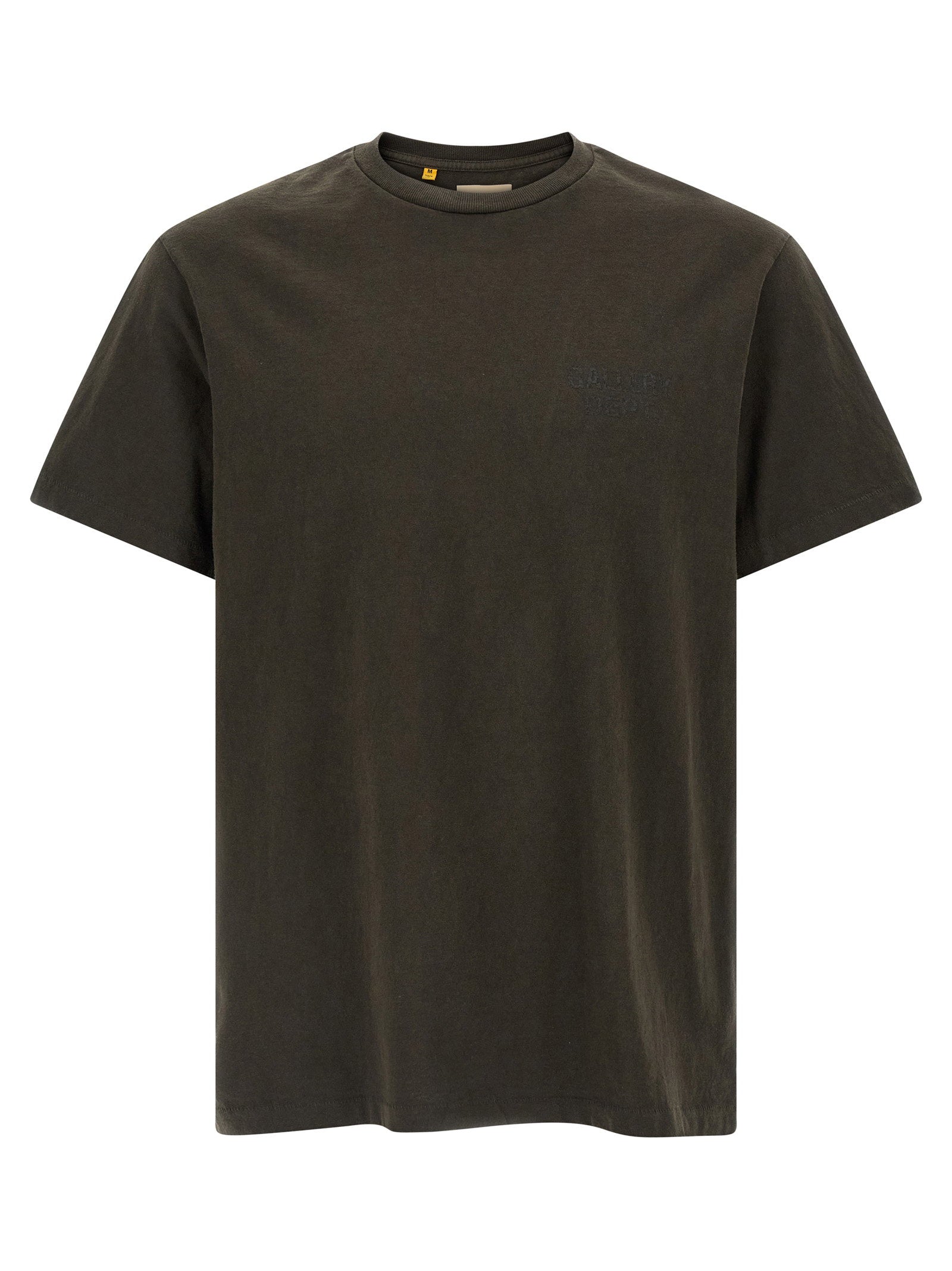 Gallery Dept. Logo-Print Cotton T-shirt — olive