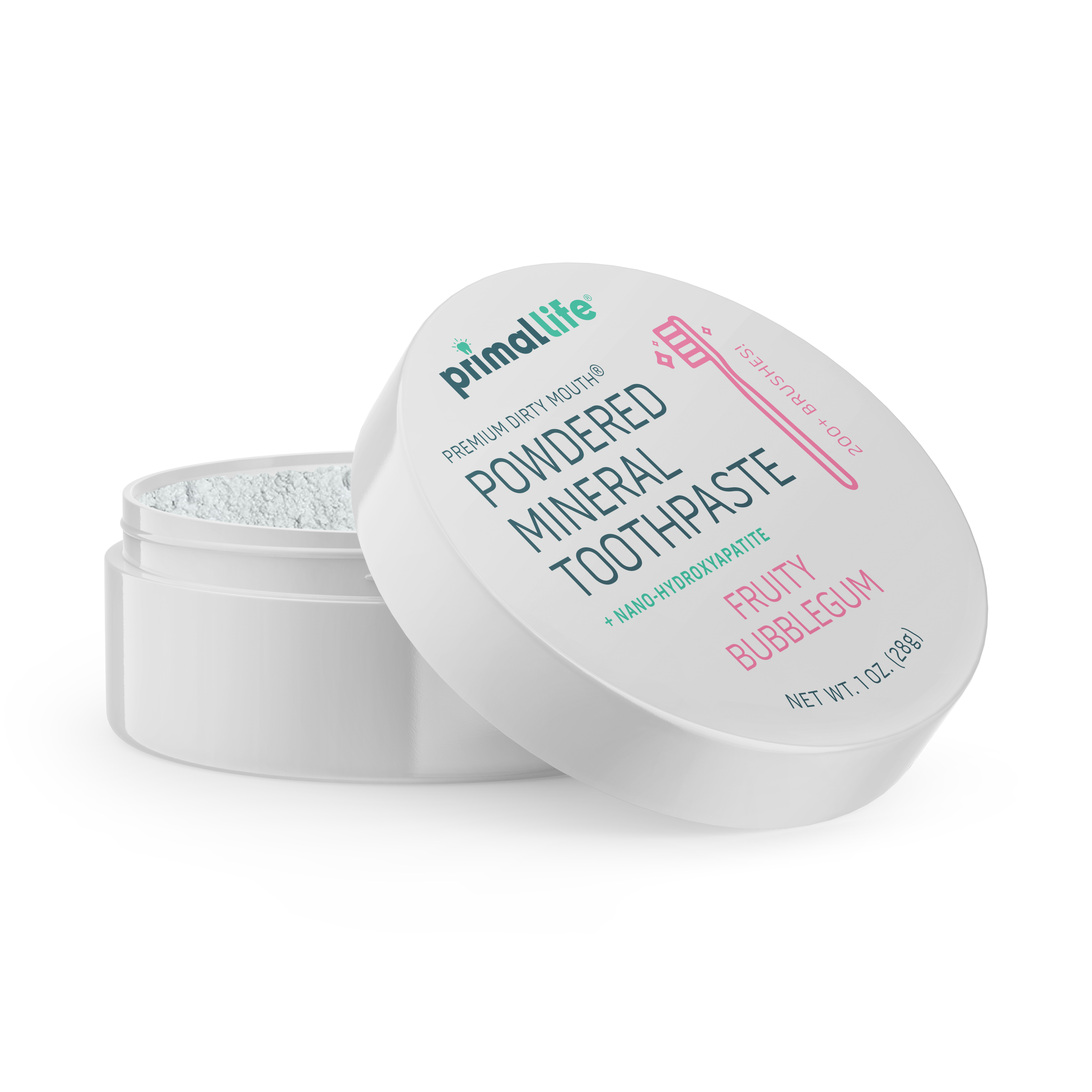 Kids Toothpowder /  Powdered Mineral Toothpaste By Primal Life Organics