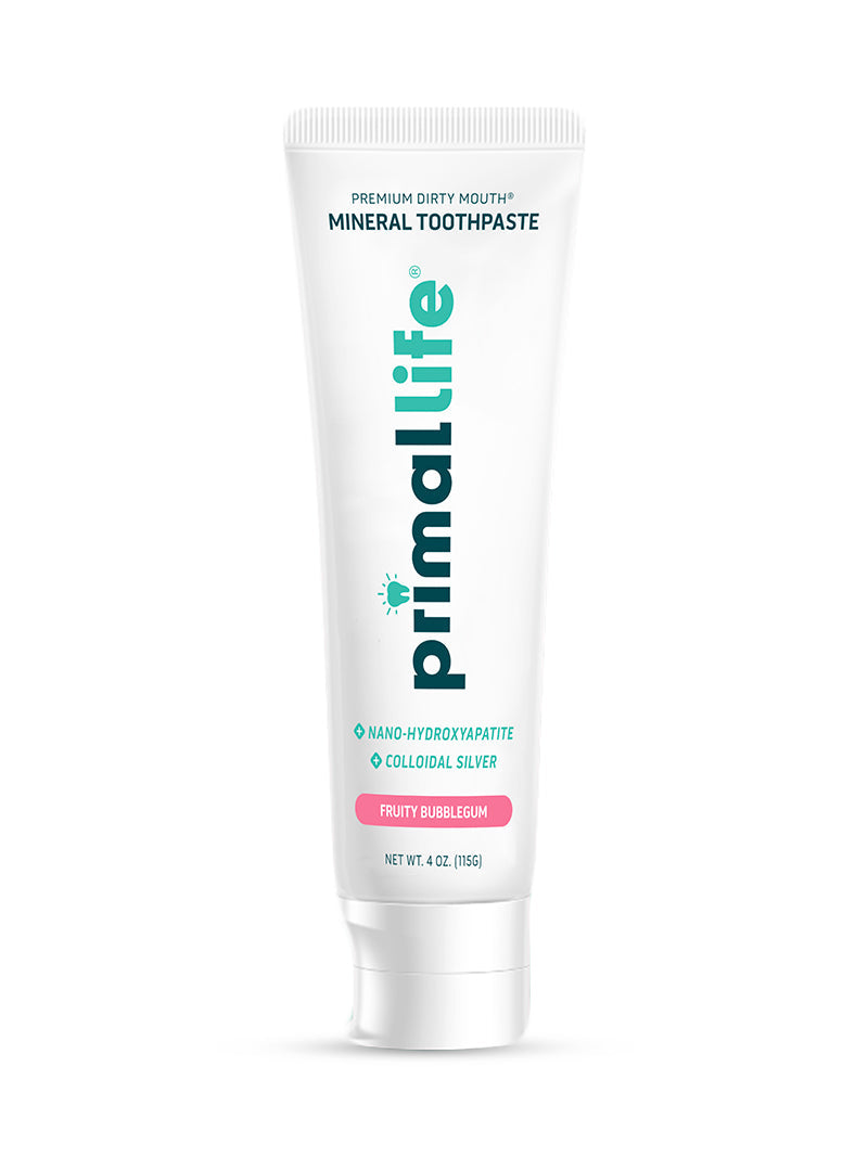 Kids Bubblegum Toothpaste By Primal Life Organics
