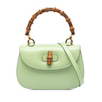 Small Calfskin 1947 Bamboo Top Handle Bag