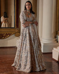 Dusky Rose Mirror Lehenga Set By KYNAH, Luxury Indian Fashion & Bridal Wear