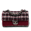 Medium CC Tweed Multi Print Double Flap