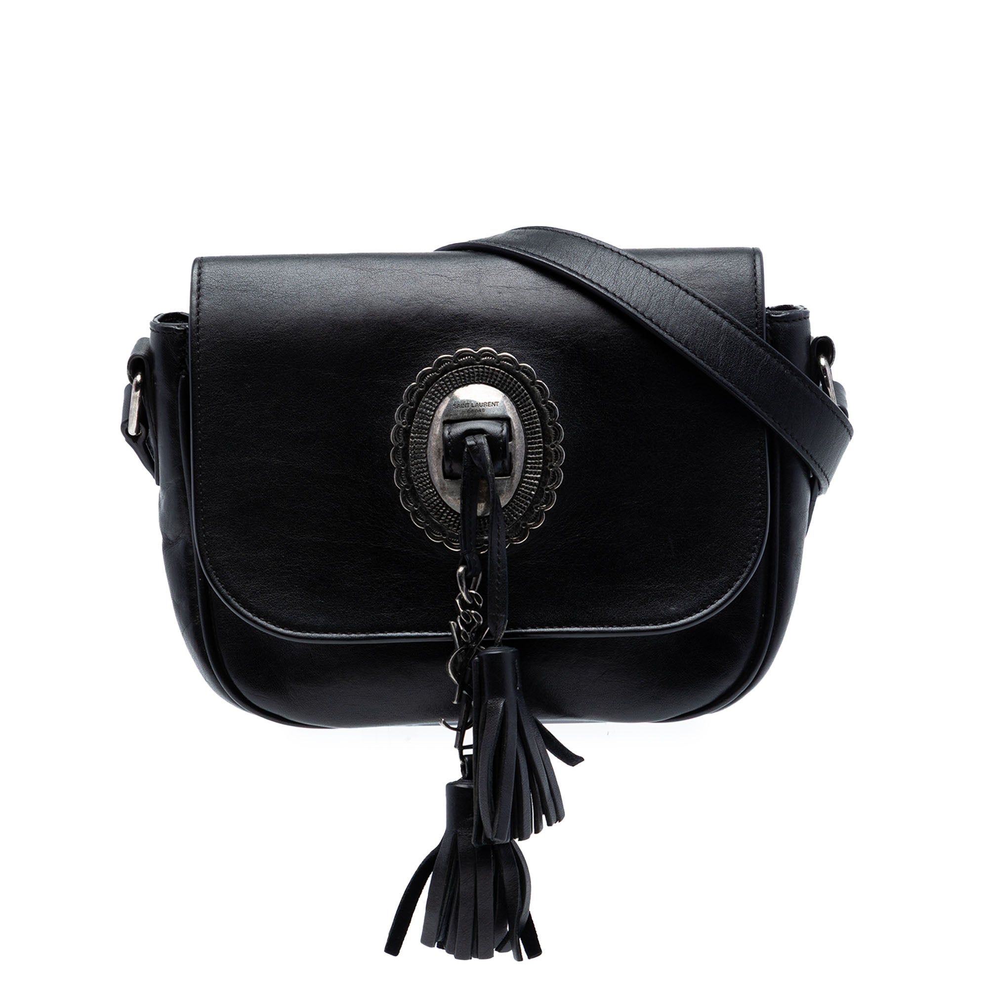 Calfskin Kim Tassel Crossbody