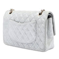 Medium Classic Metallic Lambskin Double Flap