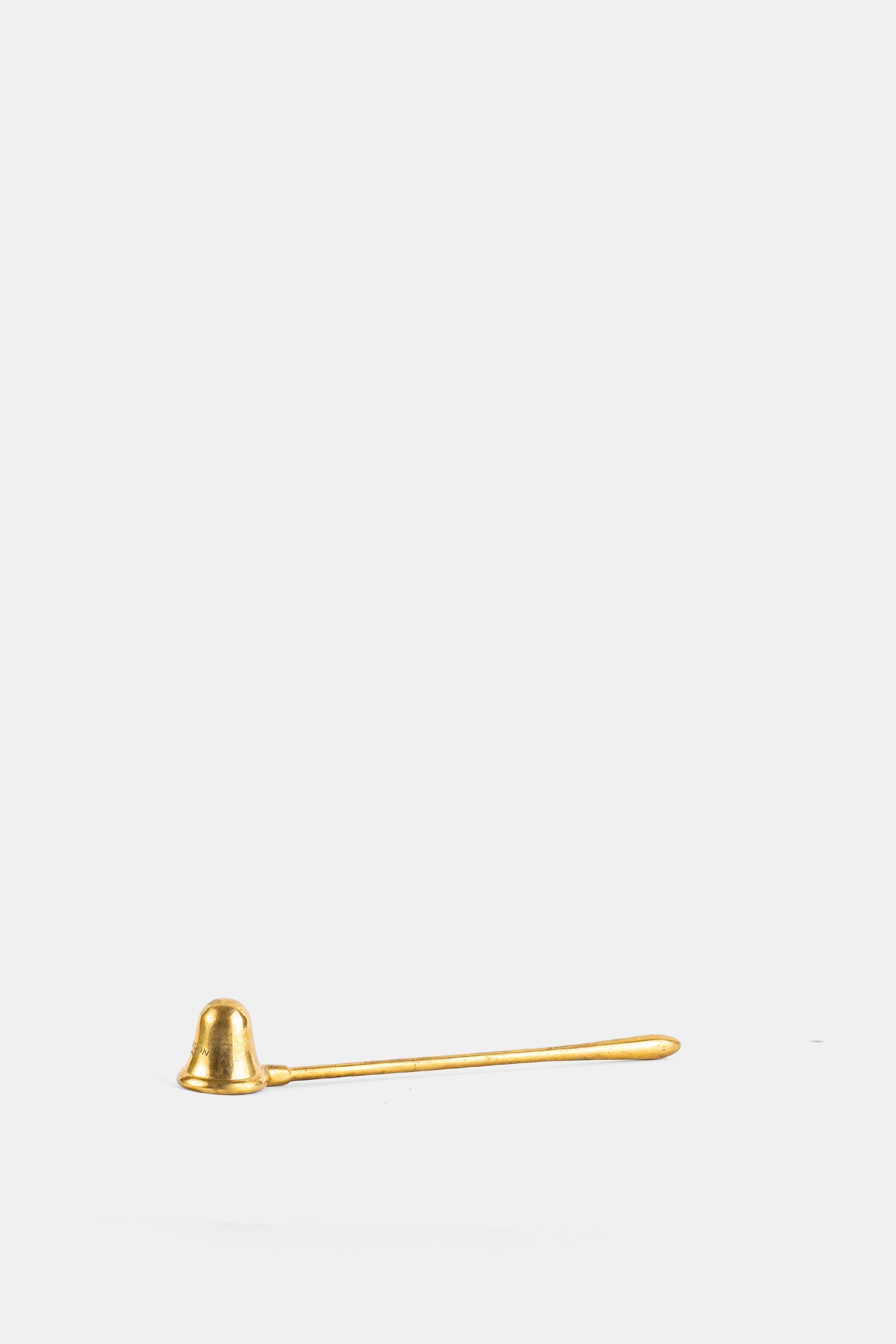 Trudon Cylindrical Brass Candle Snuffer — Gold