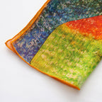 Multicolor Silk Scarf Calidoscopic