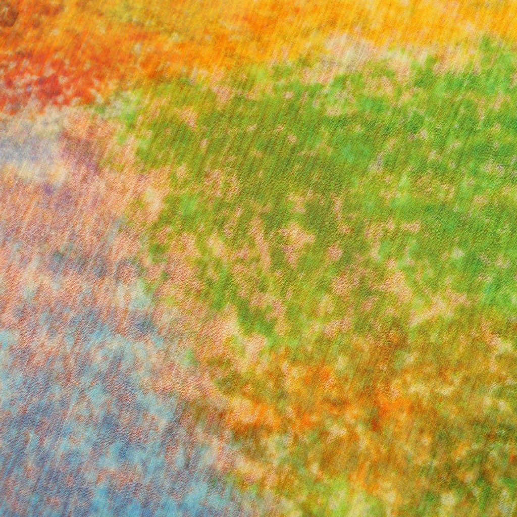 Multicolor Silk Scarf Calidoscopic