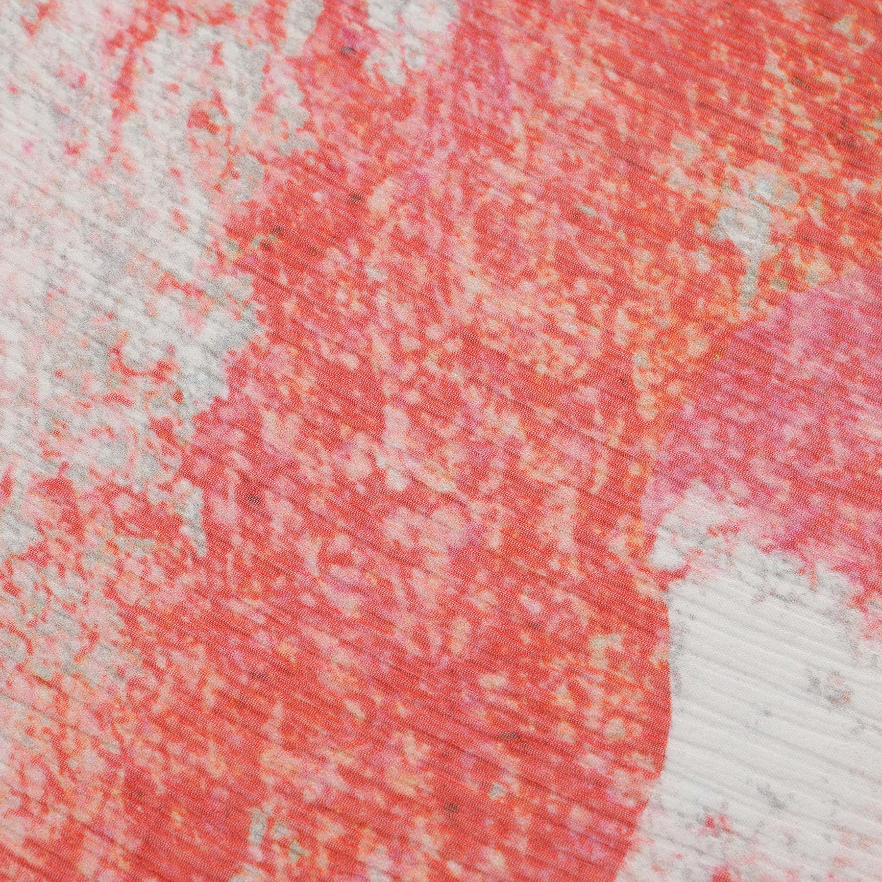 Multicolor Silk Scarf Fucsia Paradis