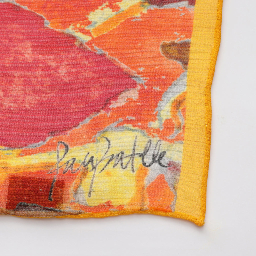 Multicolor Silk Scarf Demeter