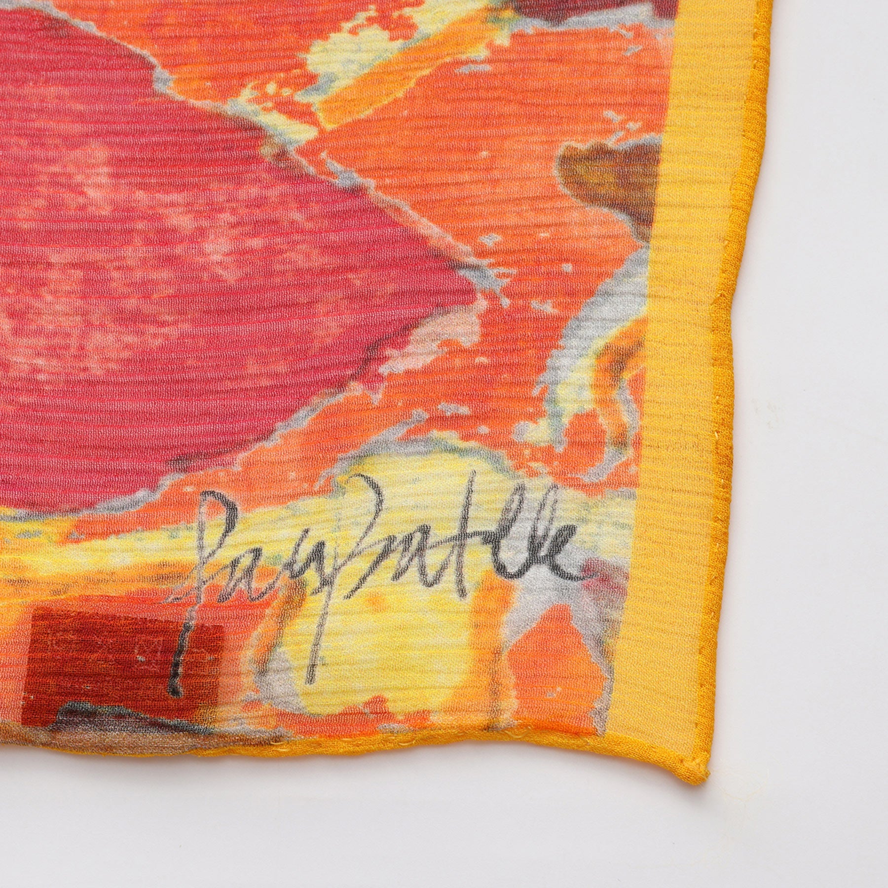 Multicolor Silk Scarf Demeter