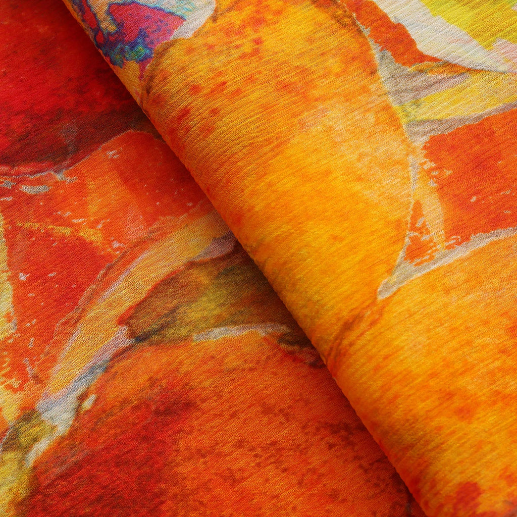 Multicolor Silk Scarf Demeter