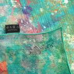 Natural Silk Scarf Mundos Ocultos