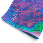 Multicolor Silk Scarf Océano Fucsia