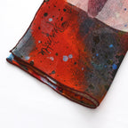 Multicolor Silk Scarf Cangrejos