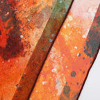 Multicolor Silk Scarf Cangrejos