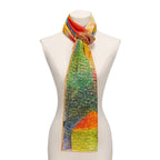 Multicolor Silk Scarf Calidoscopic