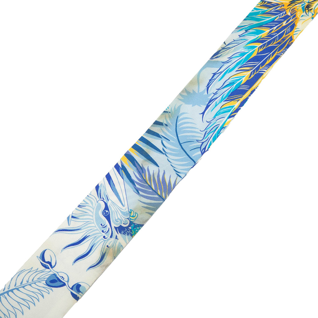 Mythiques Phoenix Coloriage Silk Twilly Scarf