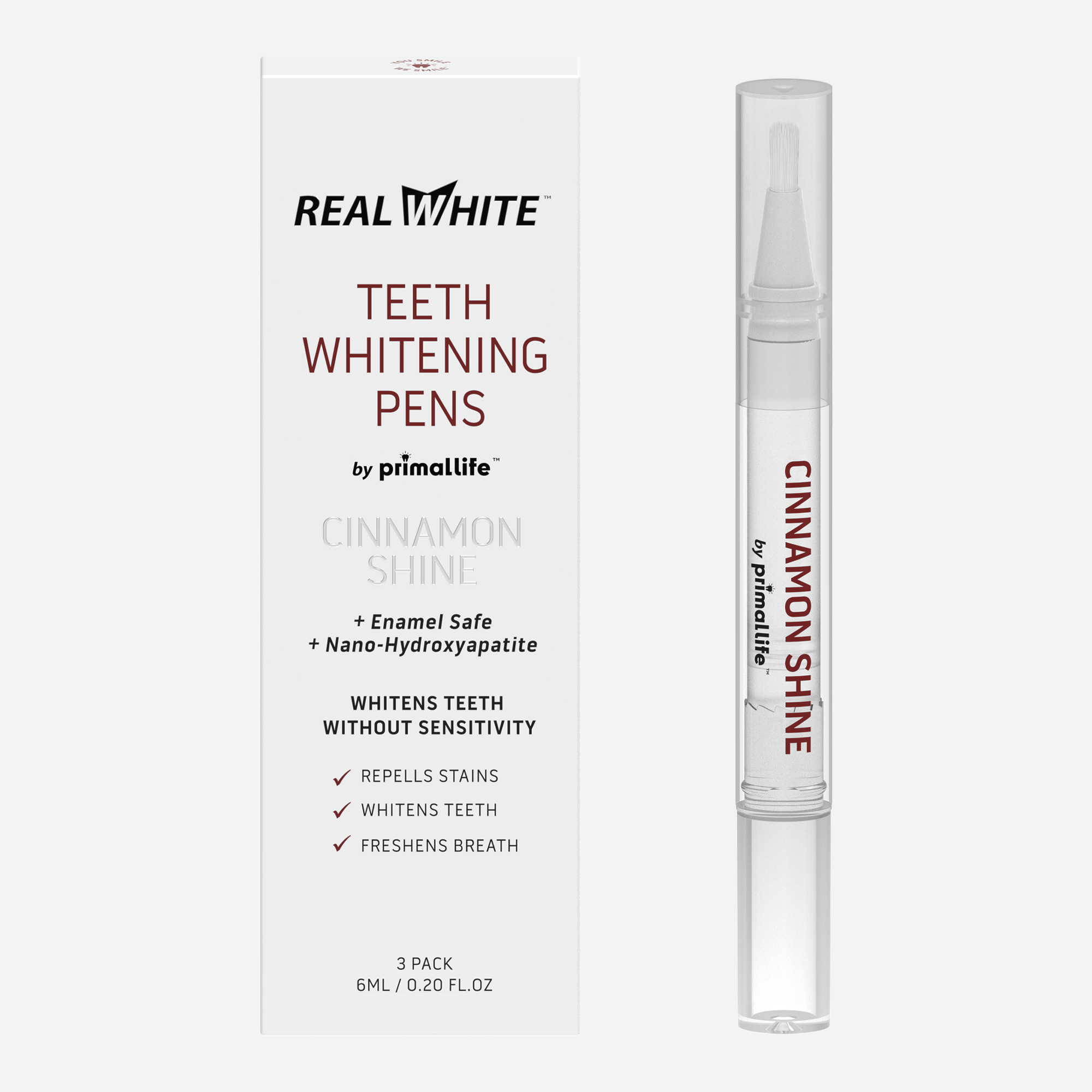 Cinnamon Shine Teeth Whitening Pens By Primal Life Organics