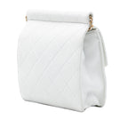 Small Quilted Lambskin Chic Pearls Flap