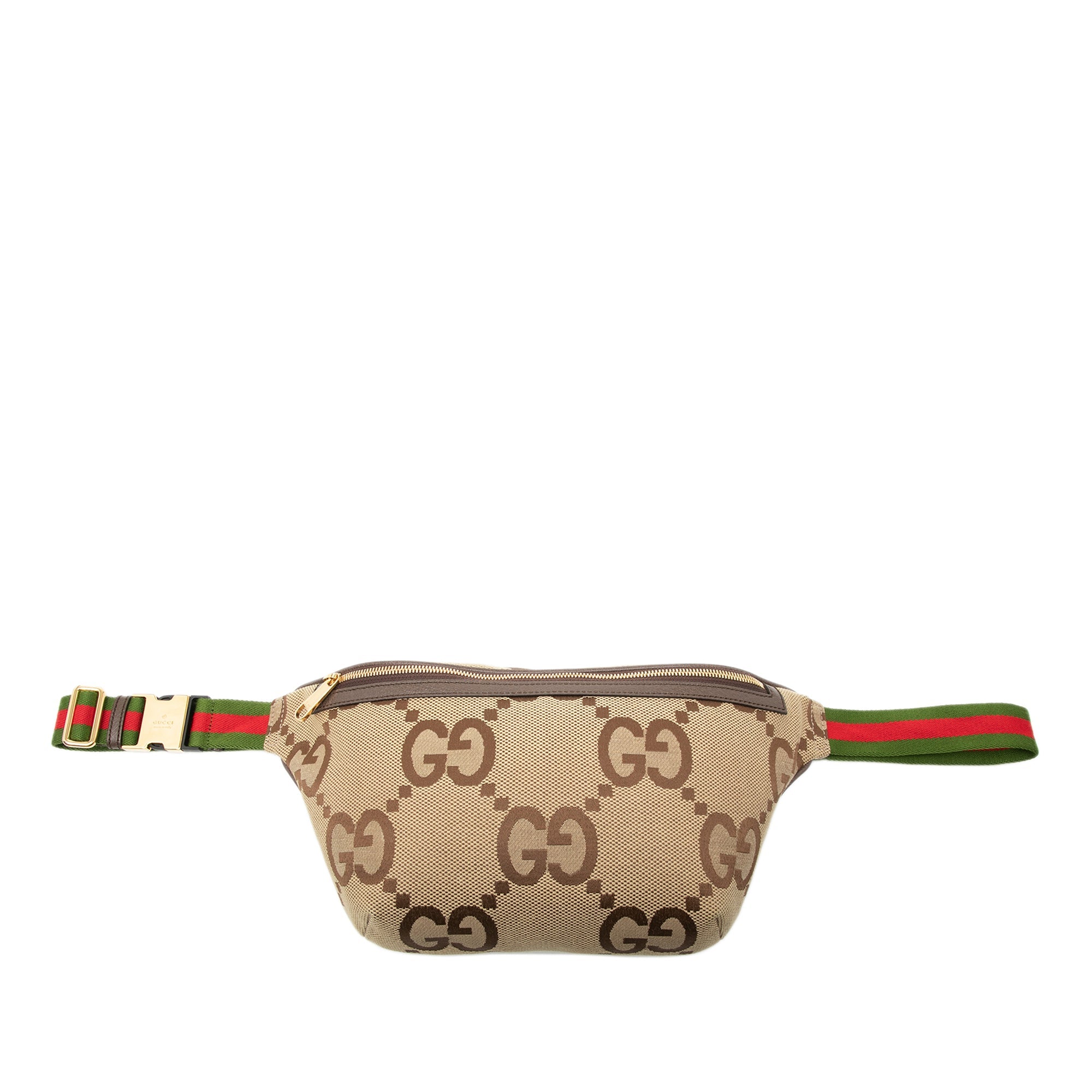 Jumbo GG Canvas Web Belt Bag