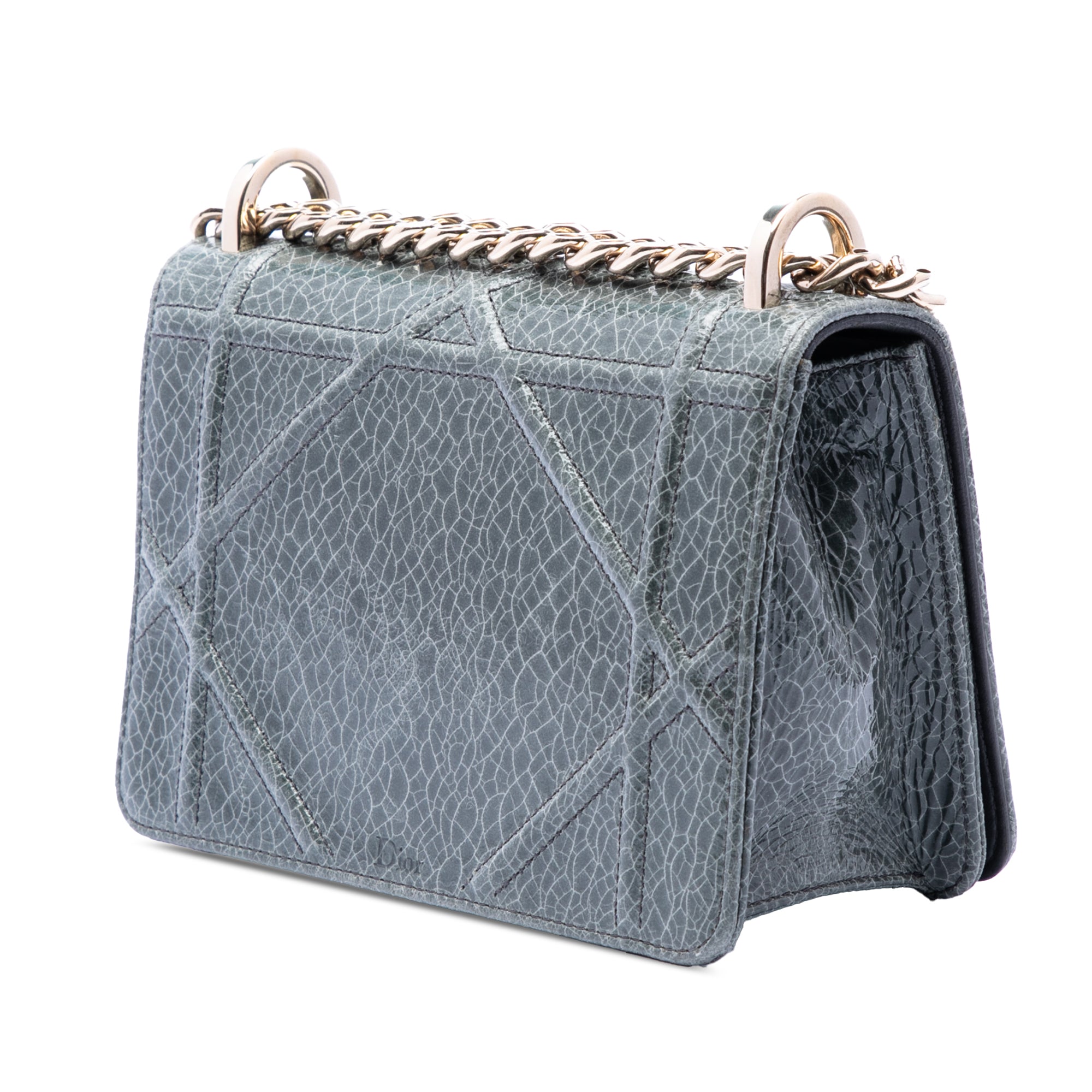 Mini Crackled Deerskin Diorama Flap