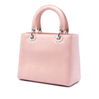 Medium Calfskin Cannage Stitched Lady Dior