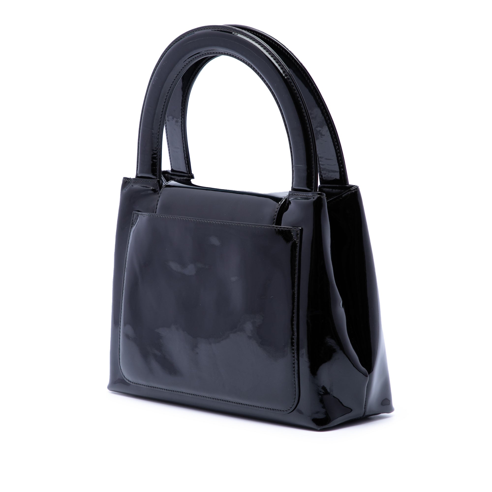 Patent Kelly Top Handle Flap