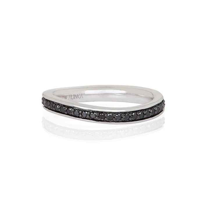 TANIA Full Surround Black Diamond Ring By ALINKA Fine Jewellery