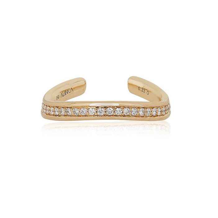 TANIA Thumb Full Surround Diamond Ring By ALINKA Fine Jewellery