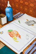 Mantel individual reversible tapas mar (pack de 2)