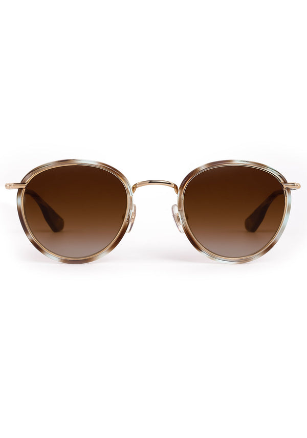 KREWE TATE | Aquamarine Tortoise 18K