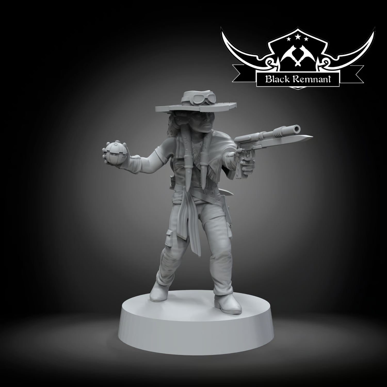 Tentacle bounty huntress, Black Remnant