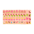 Pink Texas Tiles By The Mahjong House