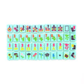 Turquoise Texas Tiles By The Mahjong House