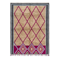 The Bold Border Moroccan Shag Rug